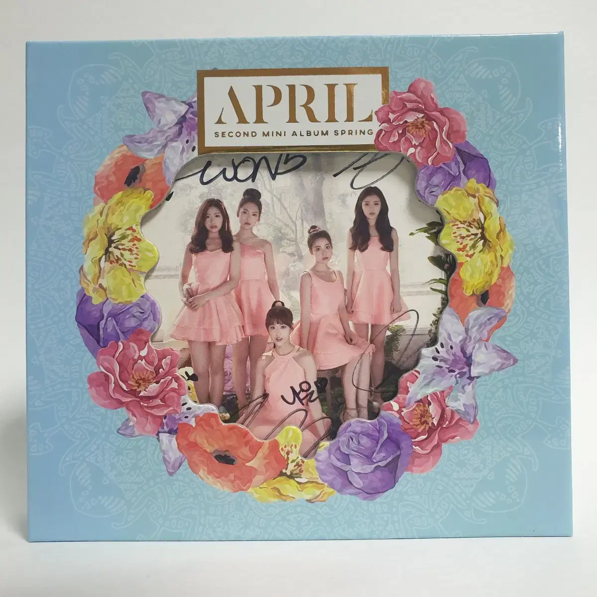 (사인본 CD) 에이프릴 (APRIL) 미니 2집 SPRING